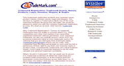 Desktop Screenshot of 4trademark.com